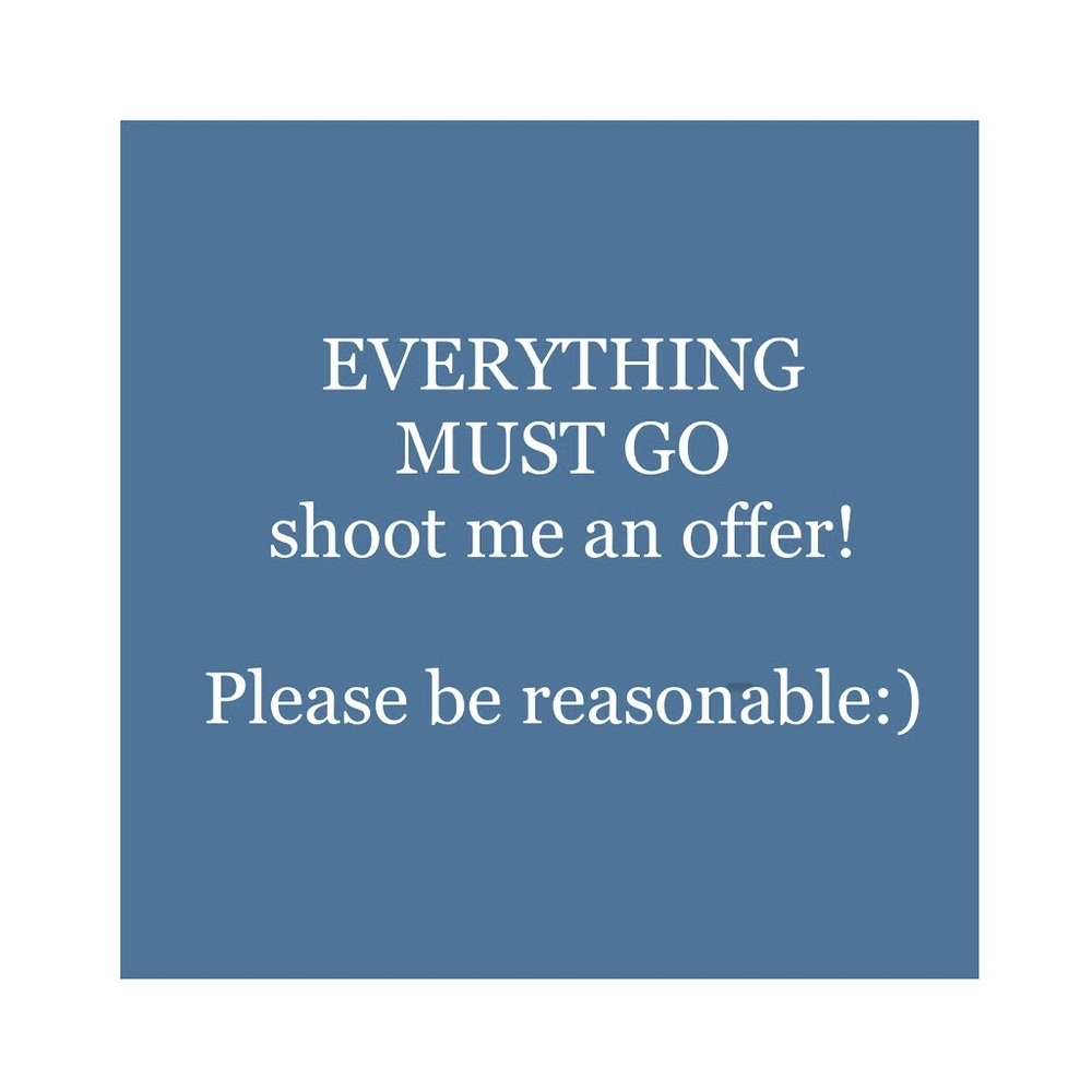 It’s all gotta go!